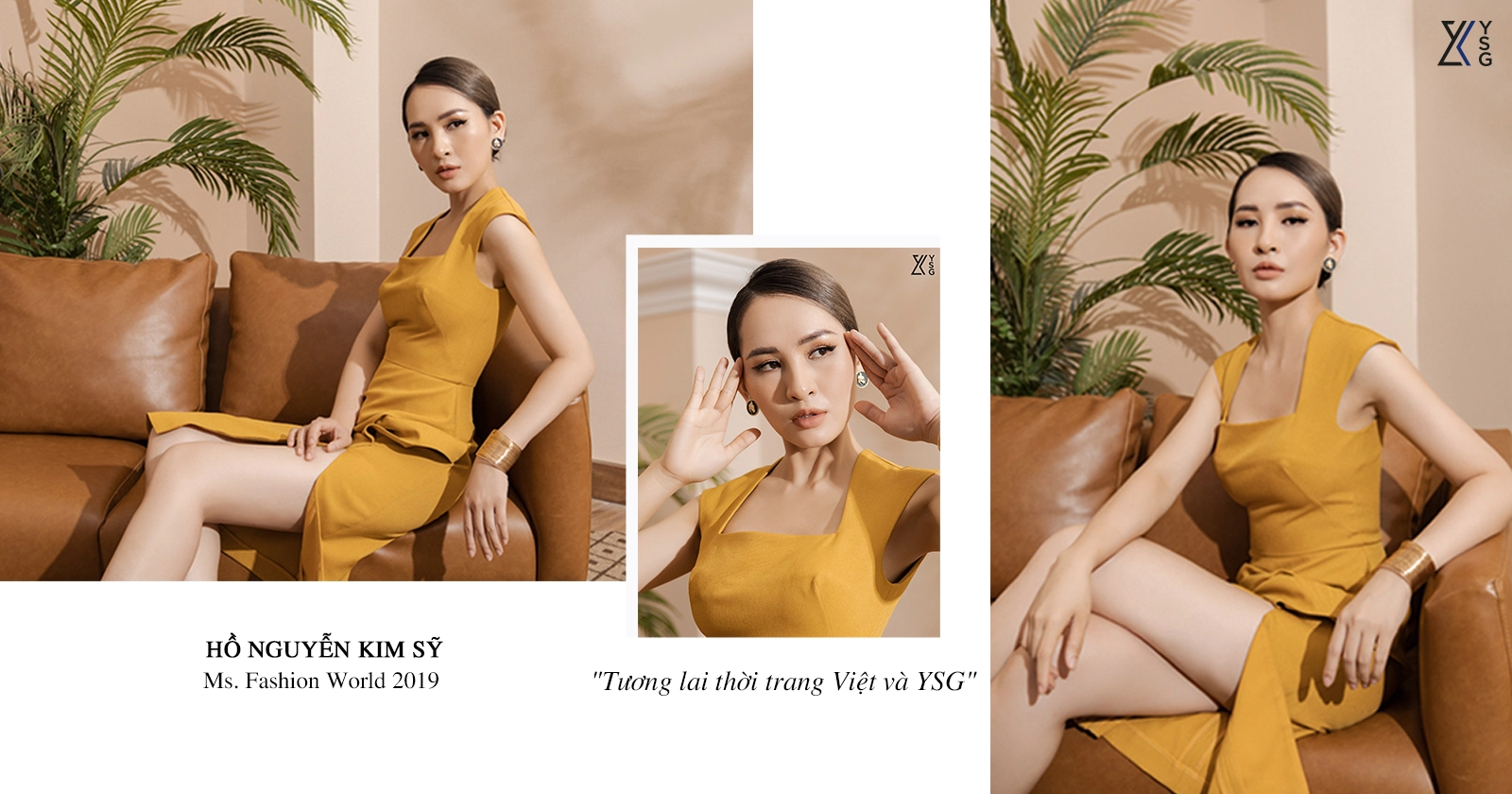 MS.Fashion World 2019 - Hồ Nguyễn Kim Sỹ: " Tương lai thời trang Việt và YSG"