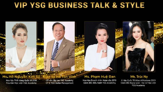 VIP YSG  BUSINESS TALK & STYLE - SỰ KIỆN CHÀO MỪNG NGÀY DOANH NHÂN VIỆT NAM DO YSG TỔ CHỨC